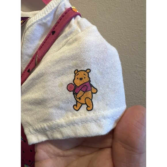 Vintage Winnie The Pooh Spring/Summer Knit Dress Size 12 Months NWT - Picture 9 of 14